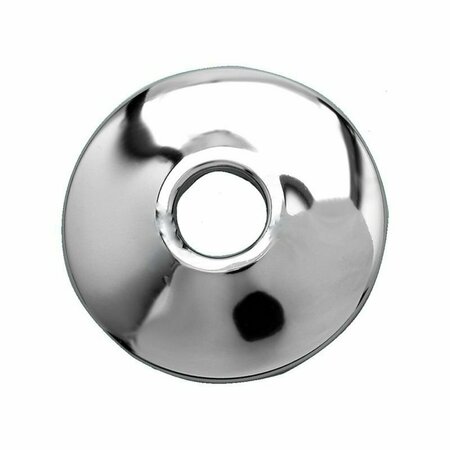 AMERICAN IMAGINATIONS Round Chrome Flange in Stainless Steel with Modern Style AI-37887